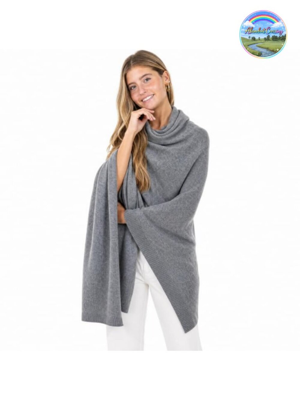 Cashmere Wool Blend Wrap Women Pashmina Shawl Scarf Travel Gift 78x27